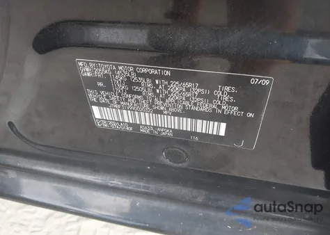 2009 Toyota Rav4 Limited из США, поврежденный, VIN JTMBF31V99D020322